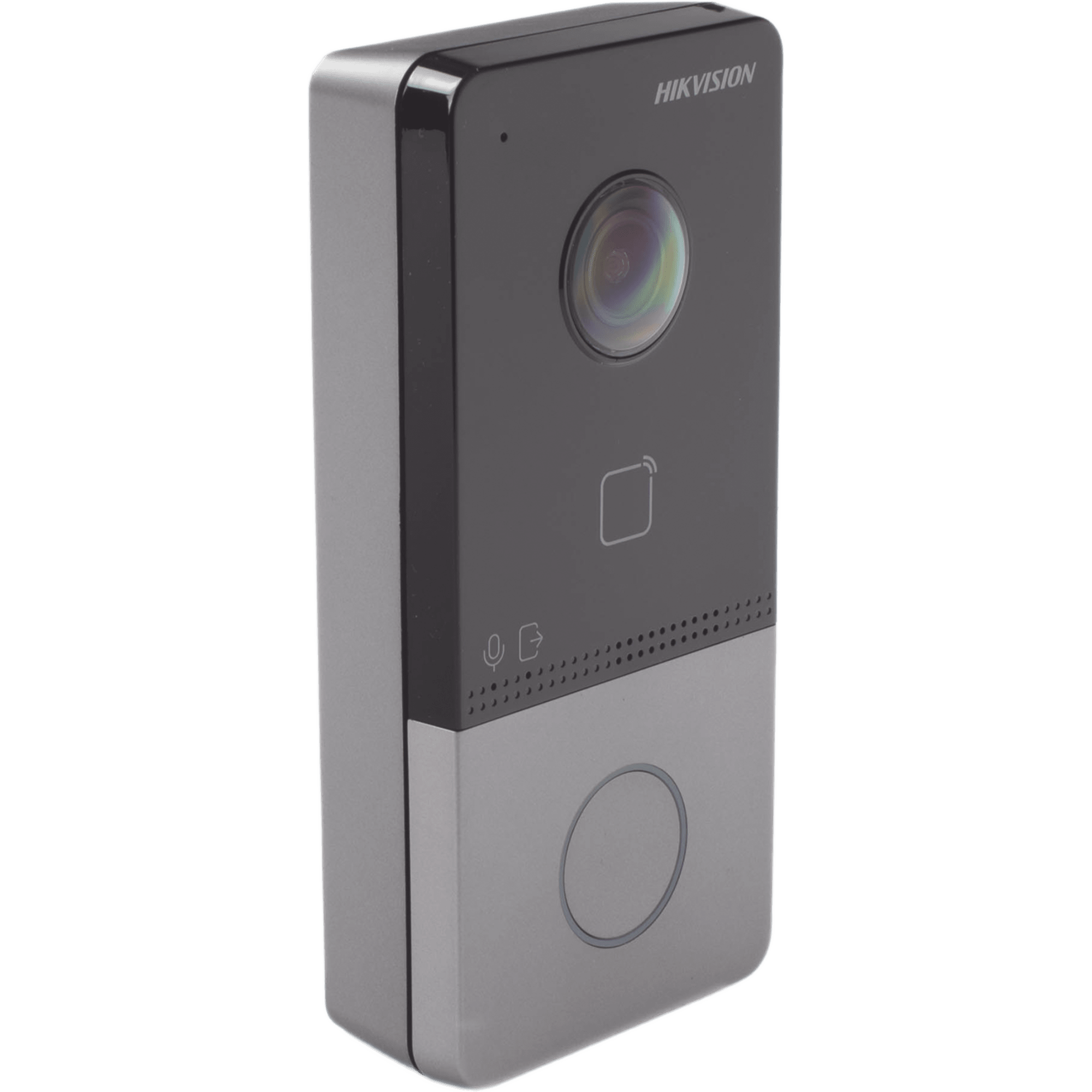 Videoportero IP 2 Megapixel / PoE Estandar / IP65 / Apertura desde Hik-connect / Soporta 1 Departamento y Hasta 6 Monitores / Soporta Tarjetas Mifare / 1 Salida Relay