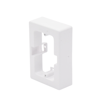 Caja Sin Fondo Universal, Color Blanco de PVC Auto Extinguible (7900-02002)