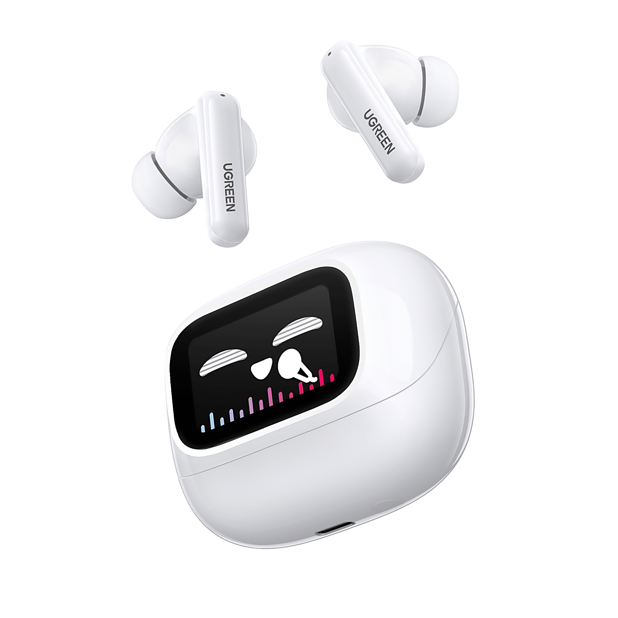 Auriculares Inalámbricos HiTune T6 Magic / Bluetooth 5.4 / Codec LDAC Hi-Res / Autonomía 6 Horas + 30 Horas con Estuche / USB-C / Cancelación de Ruido ENC