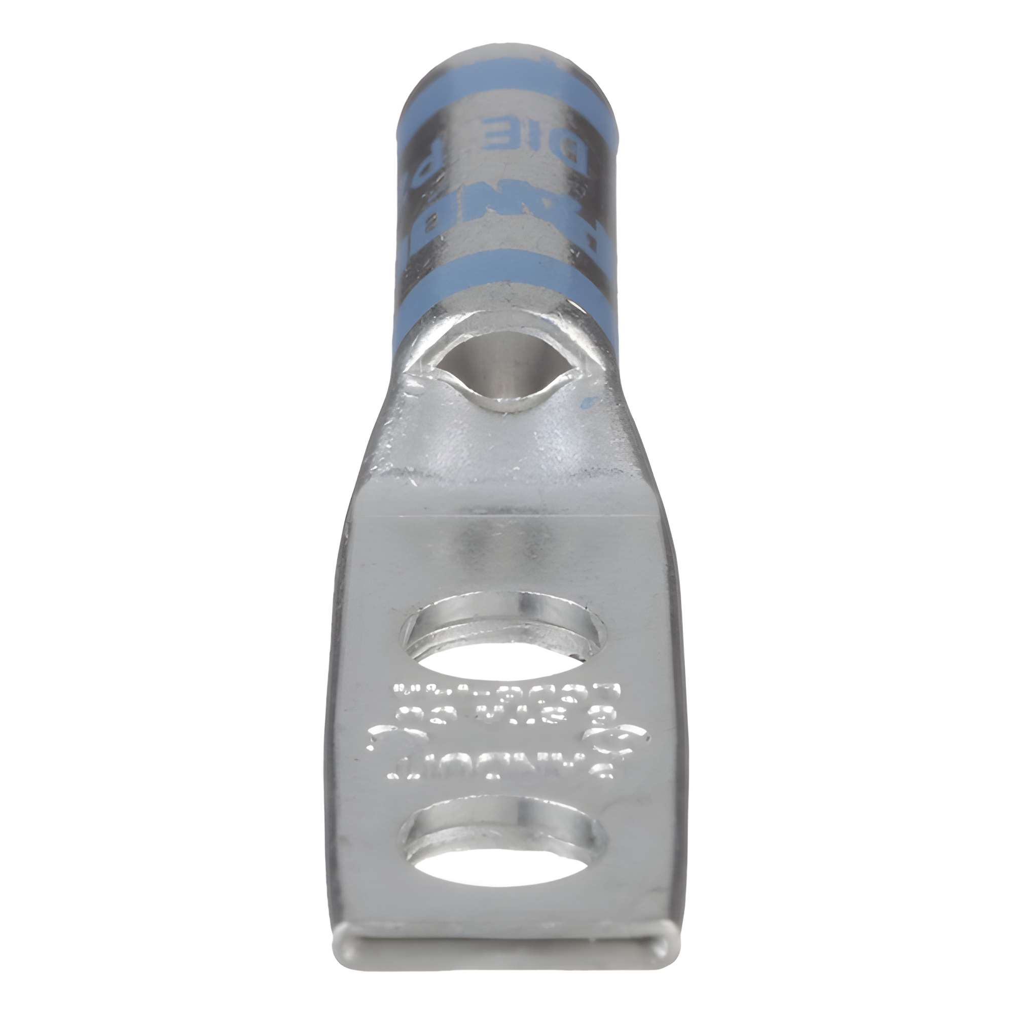 Zapata de compresión LCD6-14A-L para cal. 6 Awg, Doble barreno para tornillo prisionero de 1/4, Espaciado de orificio 16mm, 1 Pz — PANDUIT · SKU LCD6-14A-L