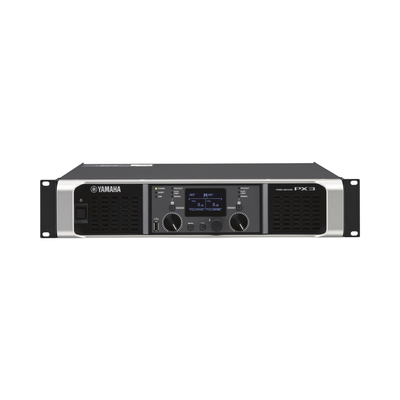 Amplificador de audio Clase D | 300 W x 2 a 8Ω | 500 W x 2 a 4Ω. | Baja Impedancia | Procesamiento Inteligente