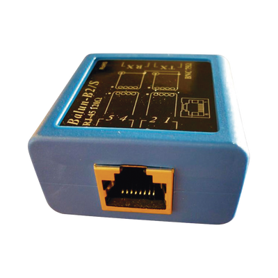 Balun E1 -Adaptador BNC hembra 75 ohms a jack RJ45 120 ohms