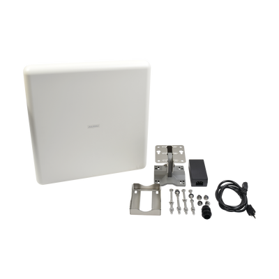 Punto de Acceso WiFi, PTP y PTMP Doble Banda Simultanea, Ideal Para Industria 4.0, Hasta 1.7 Km de Cobertura WiFi, Antena Sectorial MIMO 8x8 Integrada de 100° de Apertura en 2.4 GHz, MIMO 2x2 Conectorizado en 5 GHz.