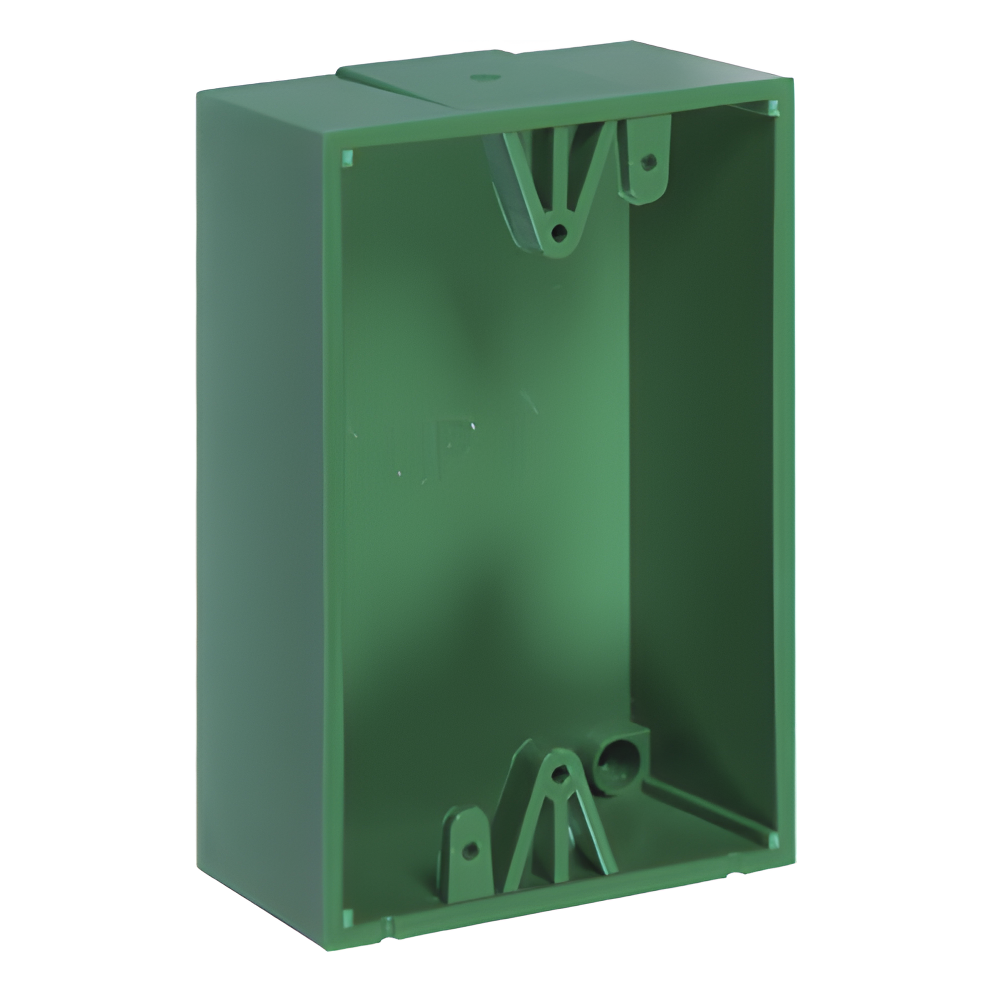 Caja trasera de montaje color verde para estaciones de parada STOPPER — STI · SKU KIT-71100A-G