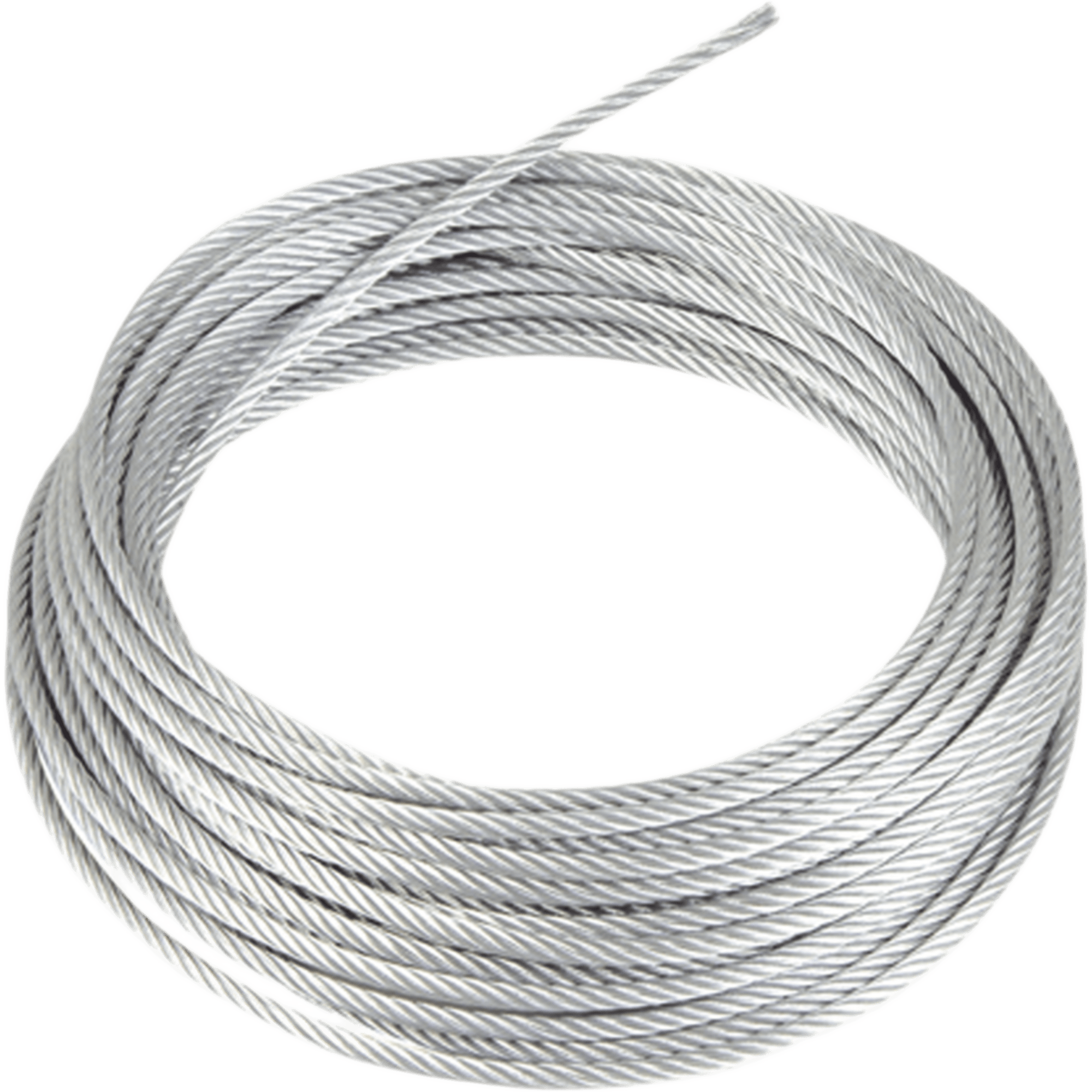 Rollo o carrete de 200 Metros de Retenida de 1/8" de Alta Resistencia, Galvanizado clase A.