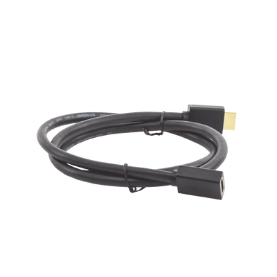 Cable Extensor HDMI de 1 Metro (3.28 Pies) / 4K@60Hz / 3D / HDR / Macho a Hembra / Núcleo de Cobre Estañado / Transmisión Estable