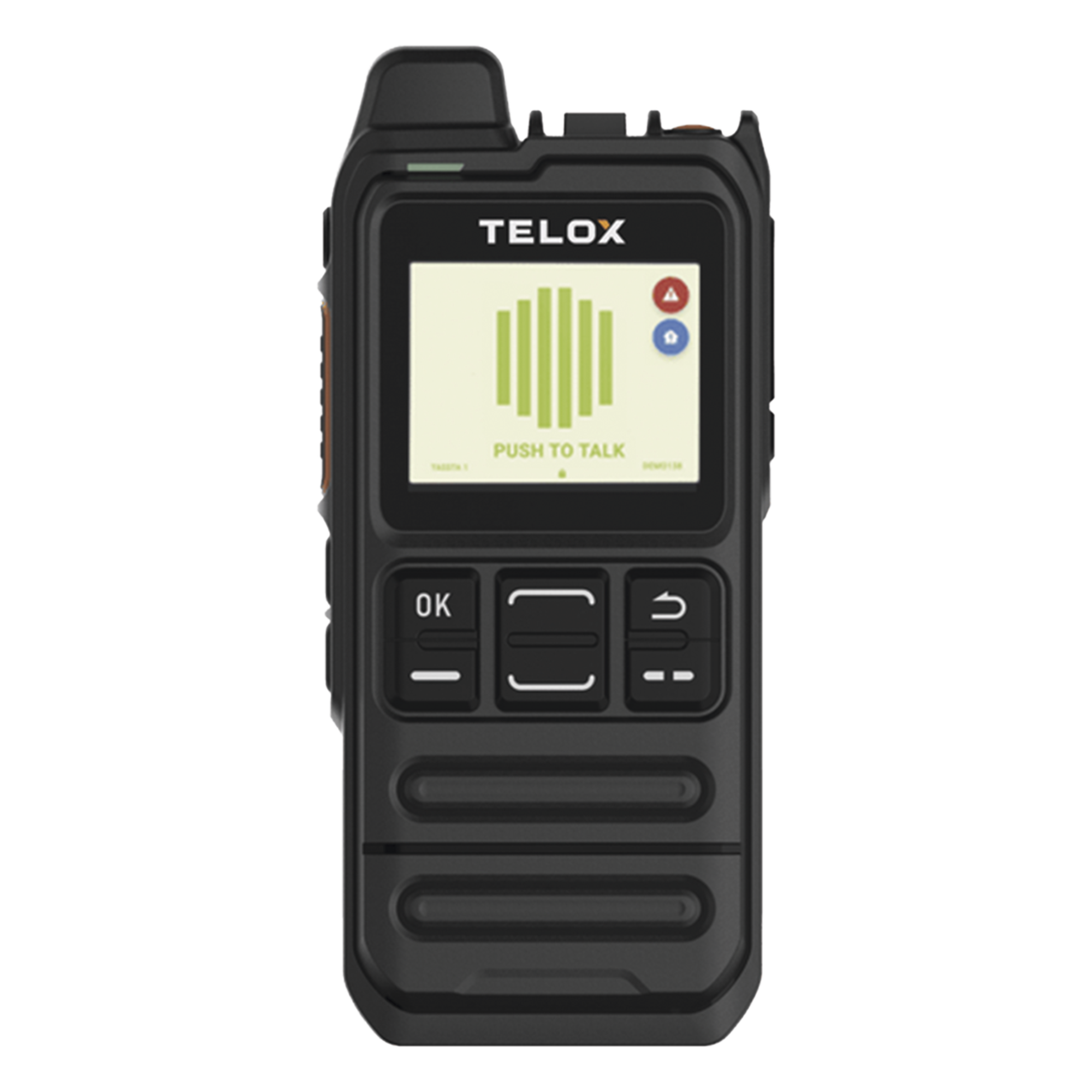Radio PoC / Android 8.1 / LTE Cat.4 Dual-Band WiFi / IP54 / 4000 mAh / Pantalla 1.77" / Dual SIM / microSD 128 GB — TASSTA · SKU MT100-TBASIC
