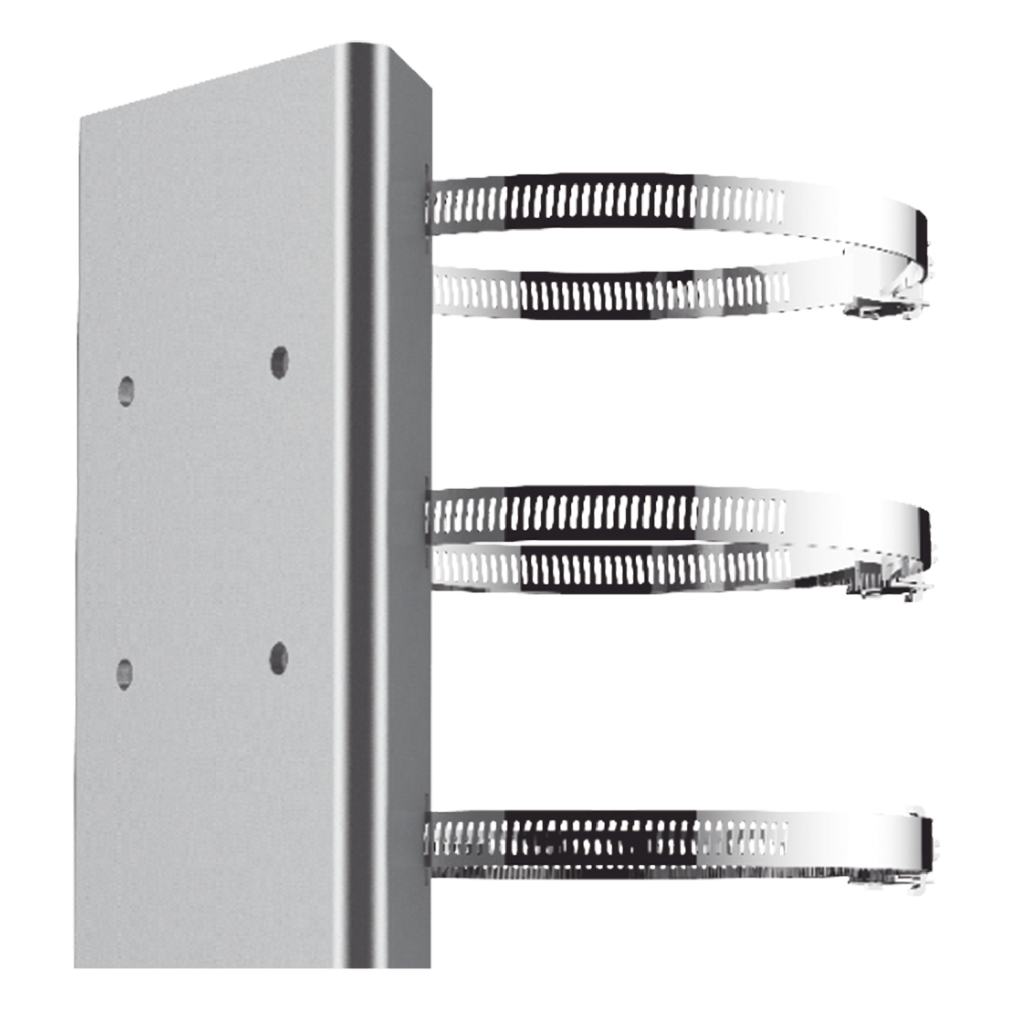 Montaje de Poste para PTZ / Acero Inoxidable / Compatible con PTZ HIKVISION · SKU DS-1673ZJ-P