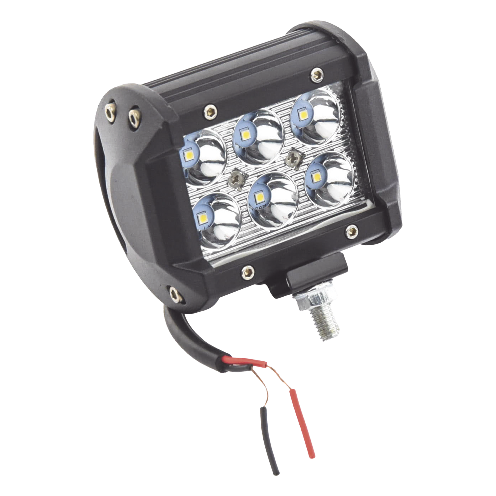 Luz de Trabajo de 6 LED, 1500 Lúmenes, 9 Watts, 10-30 Vcc, IP67, 4 pulgadas — EPCOM INDUSTRIAL SIGNALING · SKU XD18F