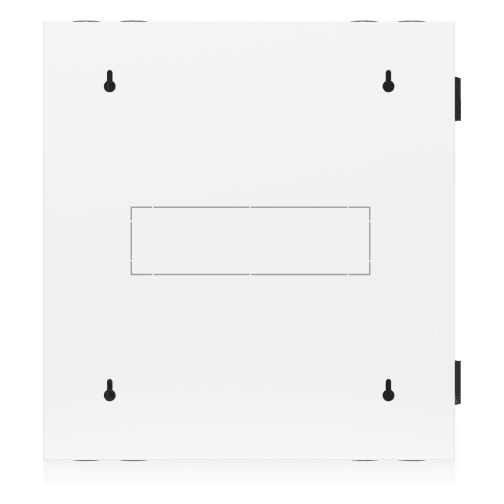 Gabinete Rack 12U / 600x703 mm / Puerta Vidrio Templado / Puerta Trasera Abatible / Paneles Laterales con Llave / Acero SPCC 1.2 mm