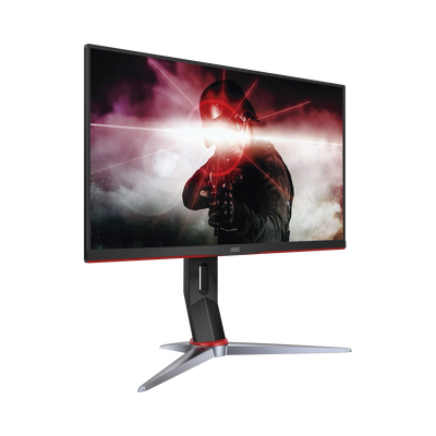 Monitor 27" GAMING Backlight-LED IPS, Resolución 1920 x 1080p 144Hz, con Entradas de Video VGA / HDMI / DISPLAYPORT . Bisel Ultra Delgado. Compatible con VESA