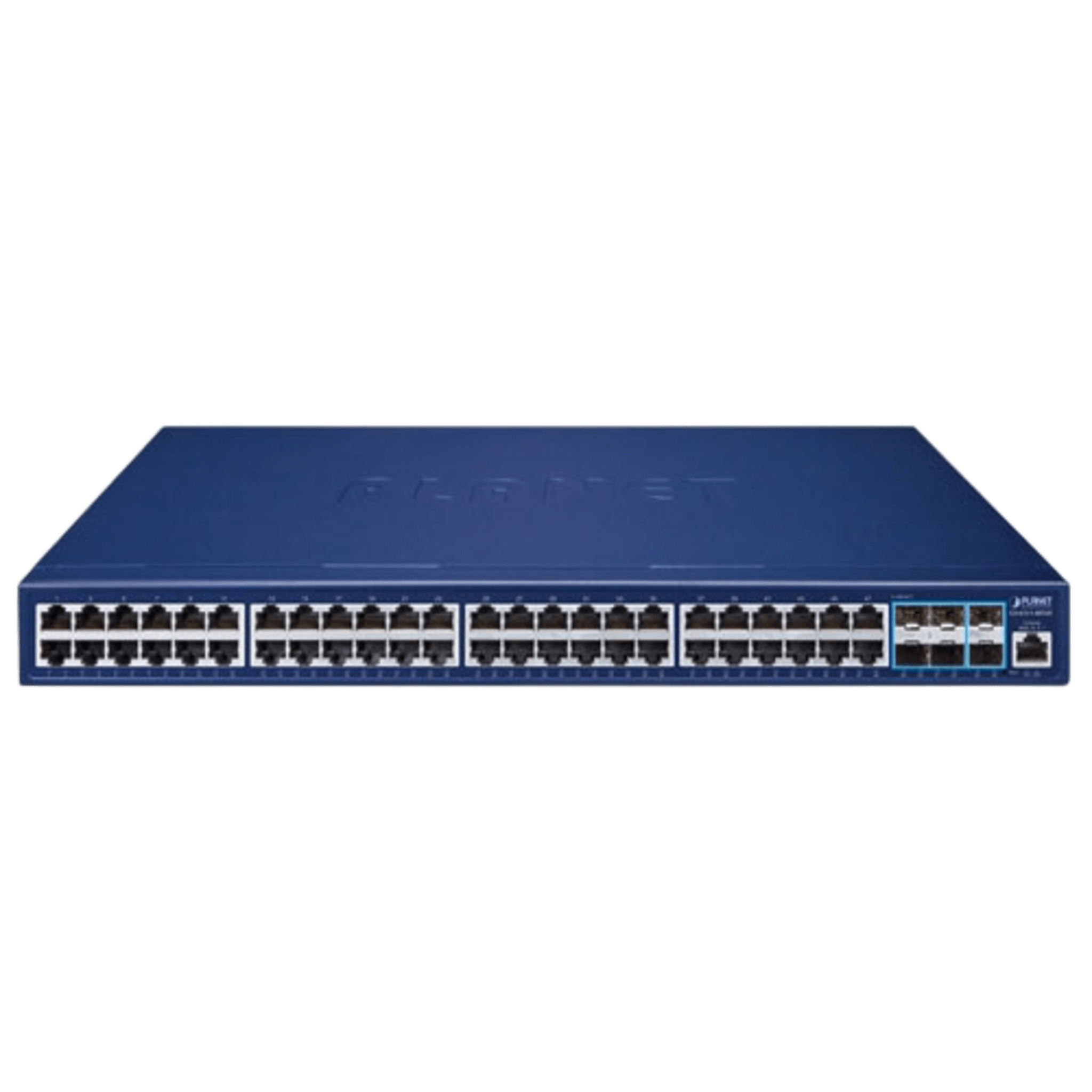 Switch Gestionado Capa 3 / 48 Puertos Gigabit + 6 Puertos 10G SFP+ / Routing IPv4/IPv6 / NMS Integrado / QoS Avanzado / Seguridad Empresarial