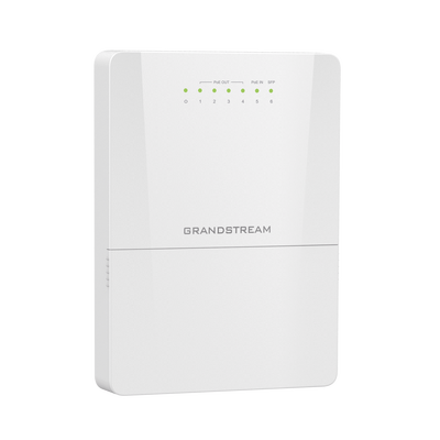 Switch PoE Lite administrable para exteriores de 6 puertos (5GE+1SFP) / Clasificación IP66 a prueba de polvo y agua 