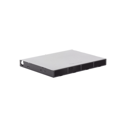 Distribuidor de Fibra Óptica de Alta Densidad LigthVerse *Core* Para Rack de 19 Pulgadas, Acepta 4 Placas Plug and Play, Hasta 96 Fibras, 1 UR