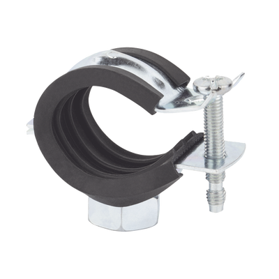 Abrazadera isofónica instalación rápida 1/2" (22 mm). — INDEX · SKU AB-IRP-022