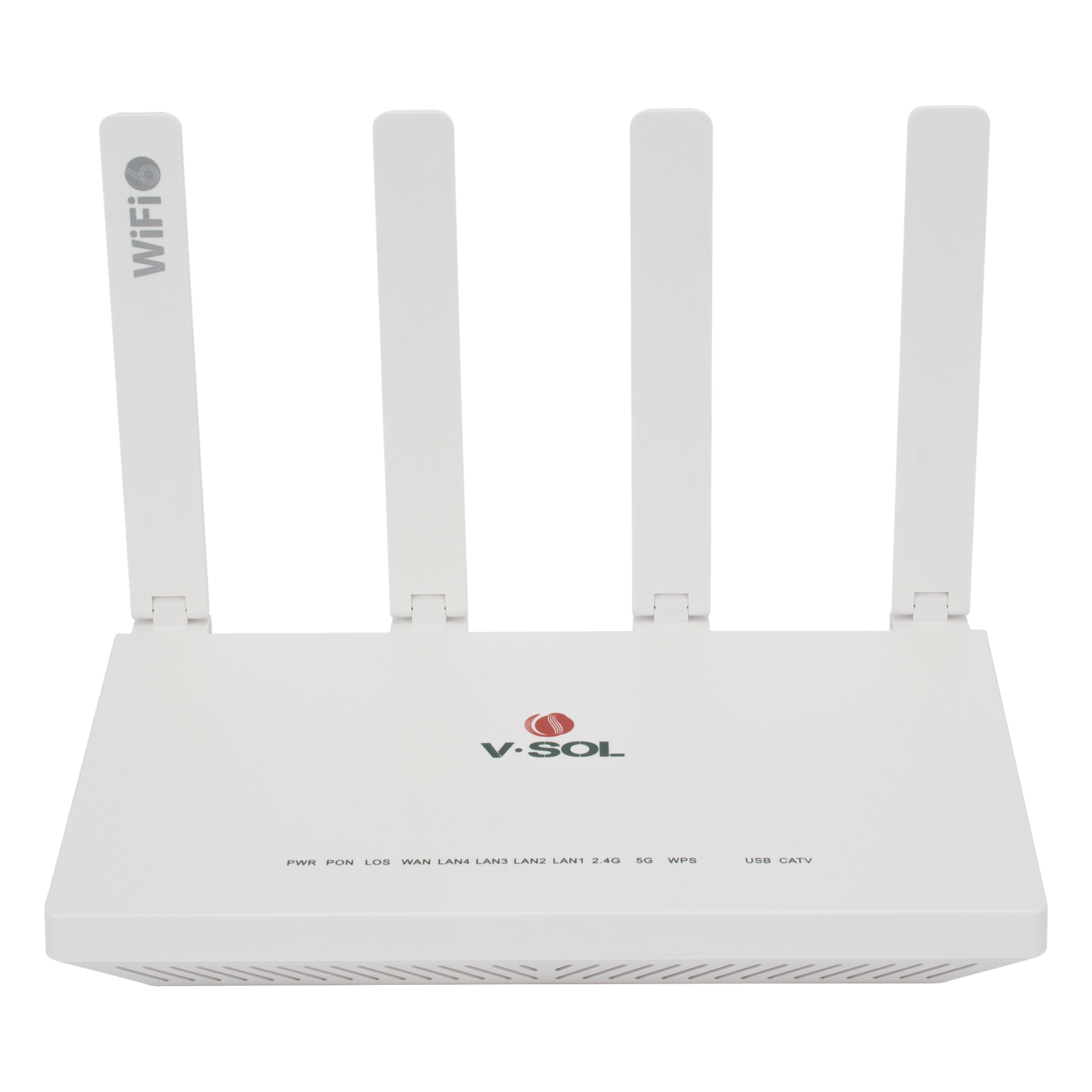 ONU GPON/EPON con Wi-Fi 6 AX1500 / 1 Puerto CATV / 4 Puertos Gigabit / Puerto PON SC/APC