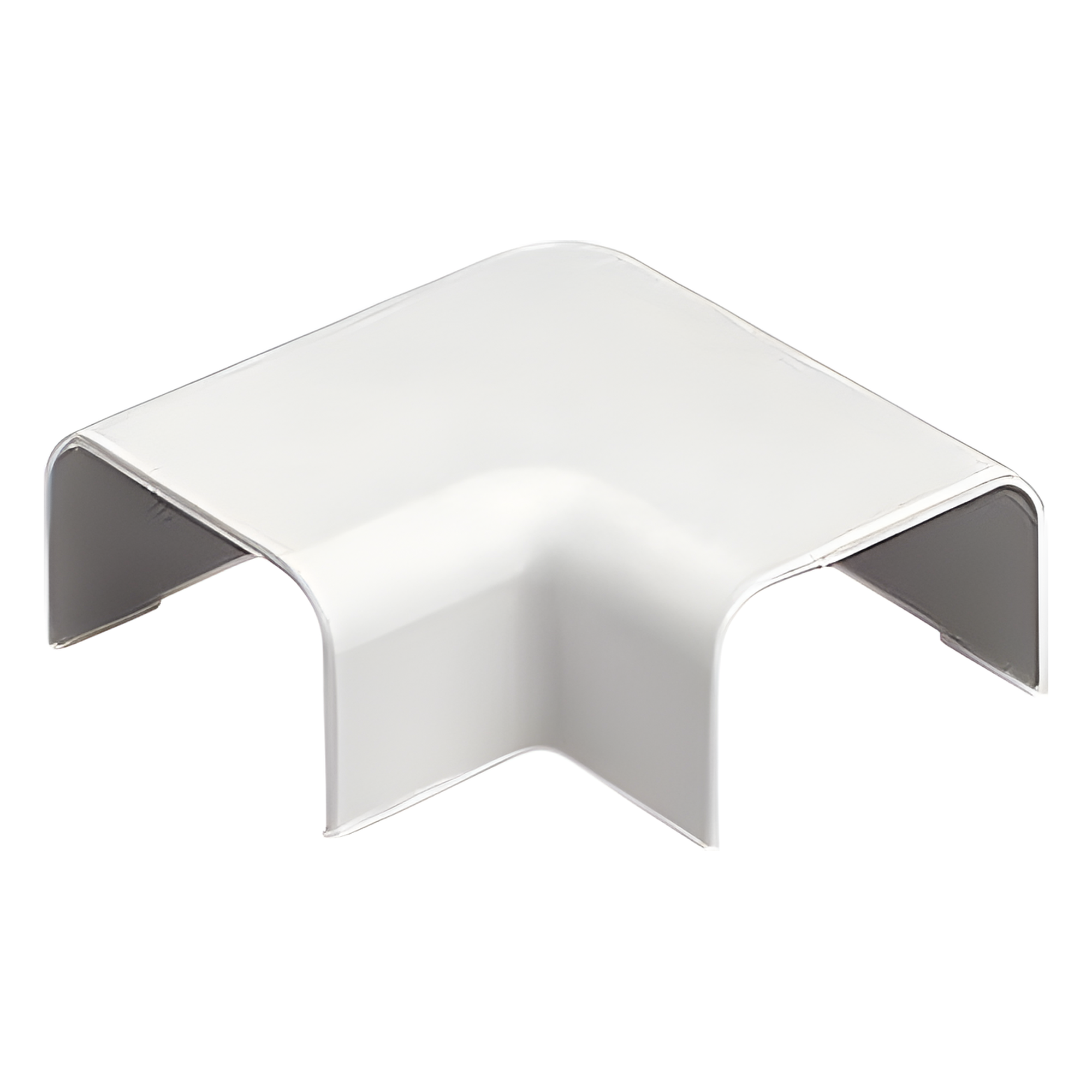 Conexión en ángulo recto "L", para uso con canaleta LD5, material ABS, Color Blanco Mate — PANDUIT · SKU RAF5IW-E