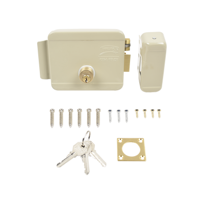 Cerradura Eléctrica / Incluye Llave / Derecha / Exterior