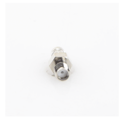 Conector SMA Hembra de Anillo Plegable para Cables RG-8/X, LMR-240, 9258, Niquel/Oro/Teflón.