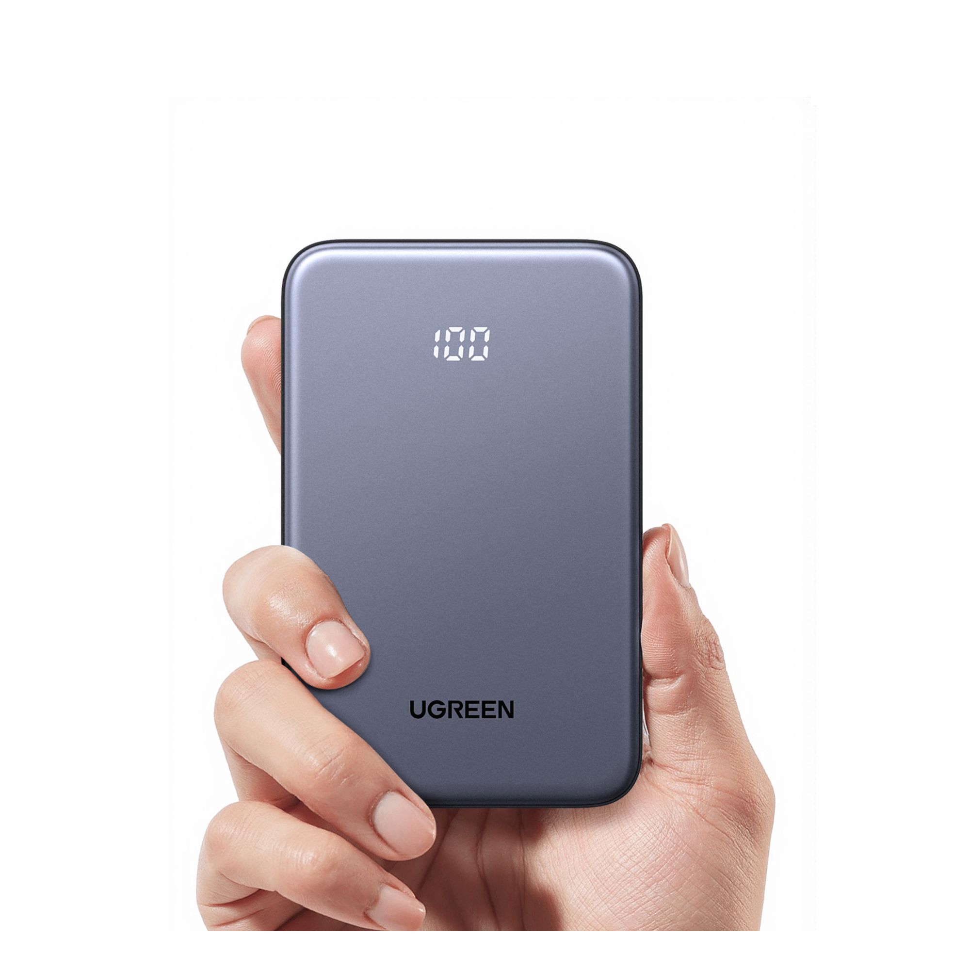 Power bank Ultradelgado 10000mAh / 20W Máximo / Puerto USB-C PD3.0 PPS / Puerto USB-A 22.5W / Batería Polímero de Litio / Pantalla Digital / Carga Rápida 3 Horas / Protocolos Múltiples / Protección — UGREEN · SKU 75131B