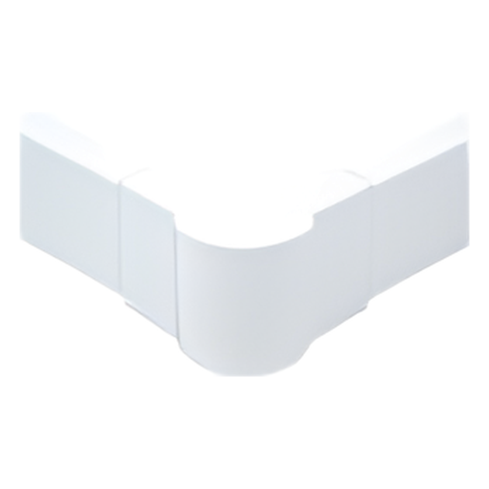 Esquinero exterior blanco para canaleta PT48 (6110-01002)  — THORSMAN · SKU PT-48-EE