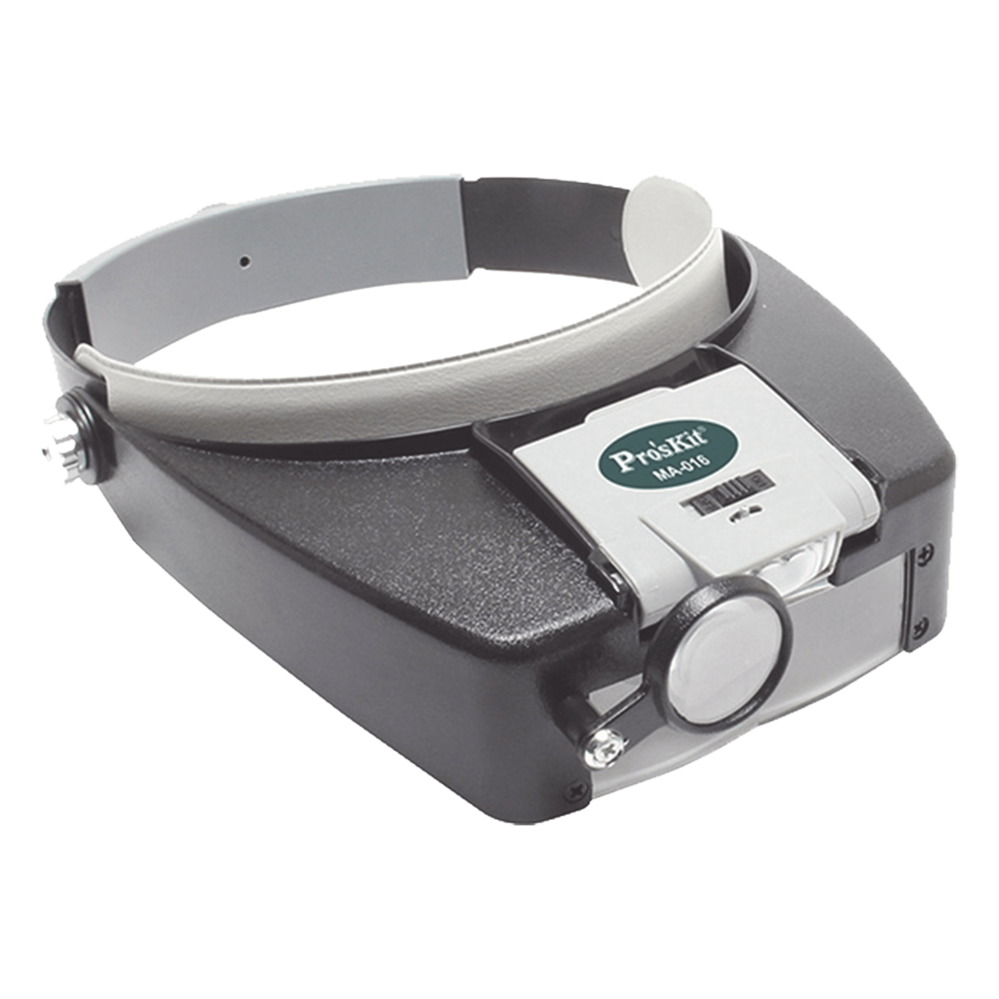 Lampara LED en correa frontal con lentes de aumento 1.8X, 2.6X y 5.8X. — SYSCOM · SKU 711-IN-016