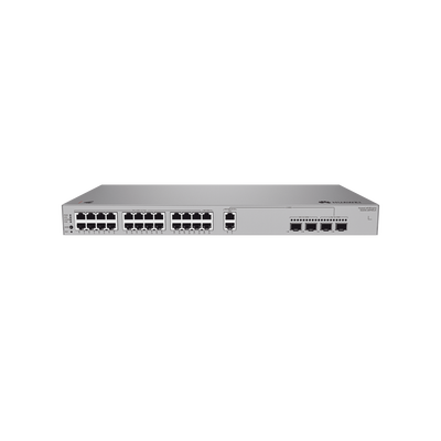 Switch de Acceso eKit Administrable / Capa 2 / 22 Puertos PoE+ Gigabit + 2 Puertos PoE+ 2.5 Gbps + 2 Puertos SFP(2.5 Gbps) + 2 Puertos SFP+(10 Gbps) / PoE Perpetuo / Presupuesto PoE 400 W / Sin Licenciamiento