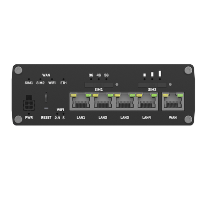 Router Industrial 5G 3.3Gbps, Doble SIM , Doble banda 802.3ac Wave2