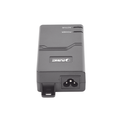 Inyector PoE IEEE 802.3at, Puertos Gigabit, Hasta 30 W de Salida PoE (Mid-span)