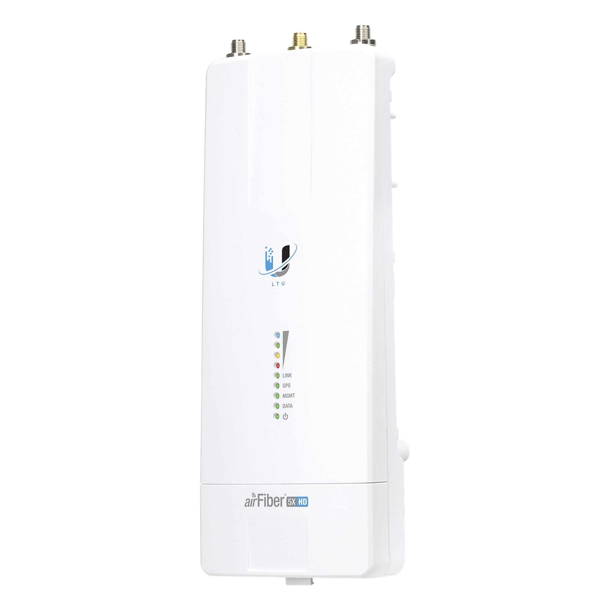 Airfiber Radio Backhaul conectorizado de alta capacidad, con tecnología LTU airFiber hasta 1 Gbps, 5 GHz (4.8 - 6.2 GHz), No hay compatibilidad con AF-5X — UBIQUITI · SKU AF-5XHD