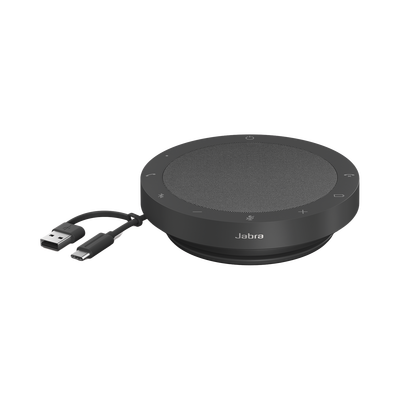 Speak 2 55 UC, Altavoz portátil con micrófono integrado, sonido increíble para conferencias y música, versión UC, Cancelación de eco acústico (AEC) (2755-209)
