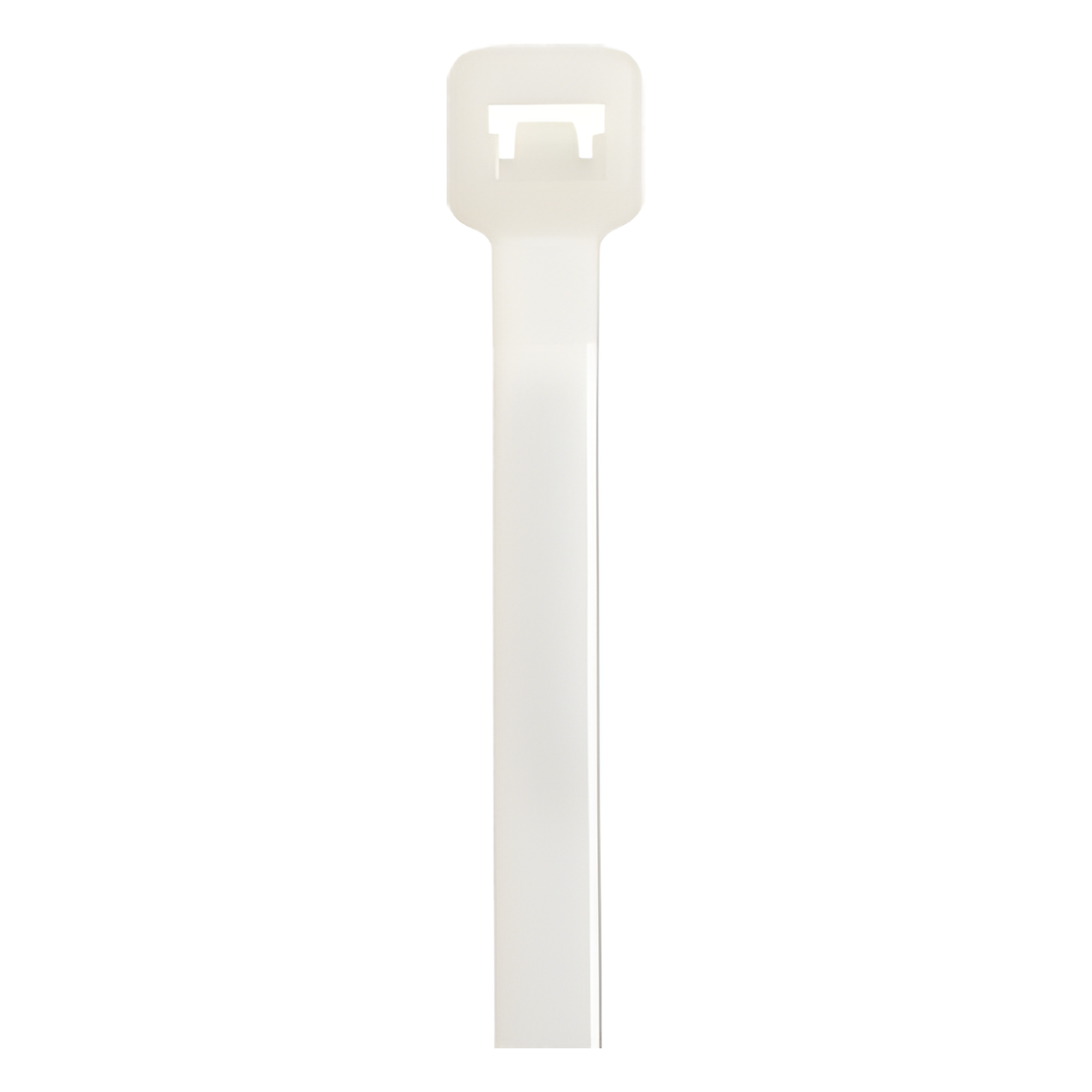 Cincho STRONGHOLD, 300 mm largo x 4.8mm ancho, Tensión 50 lb (222 N) Naylon 6,6 Color Natural, Paquete de 1000 Piezas — PANDUIT · SKU S12-50-M