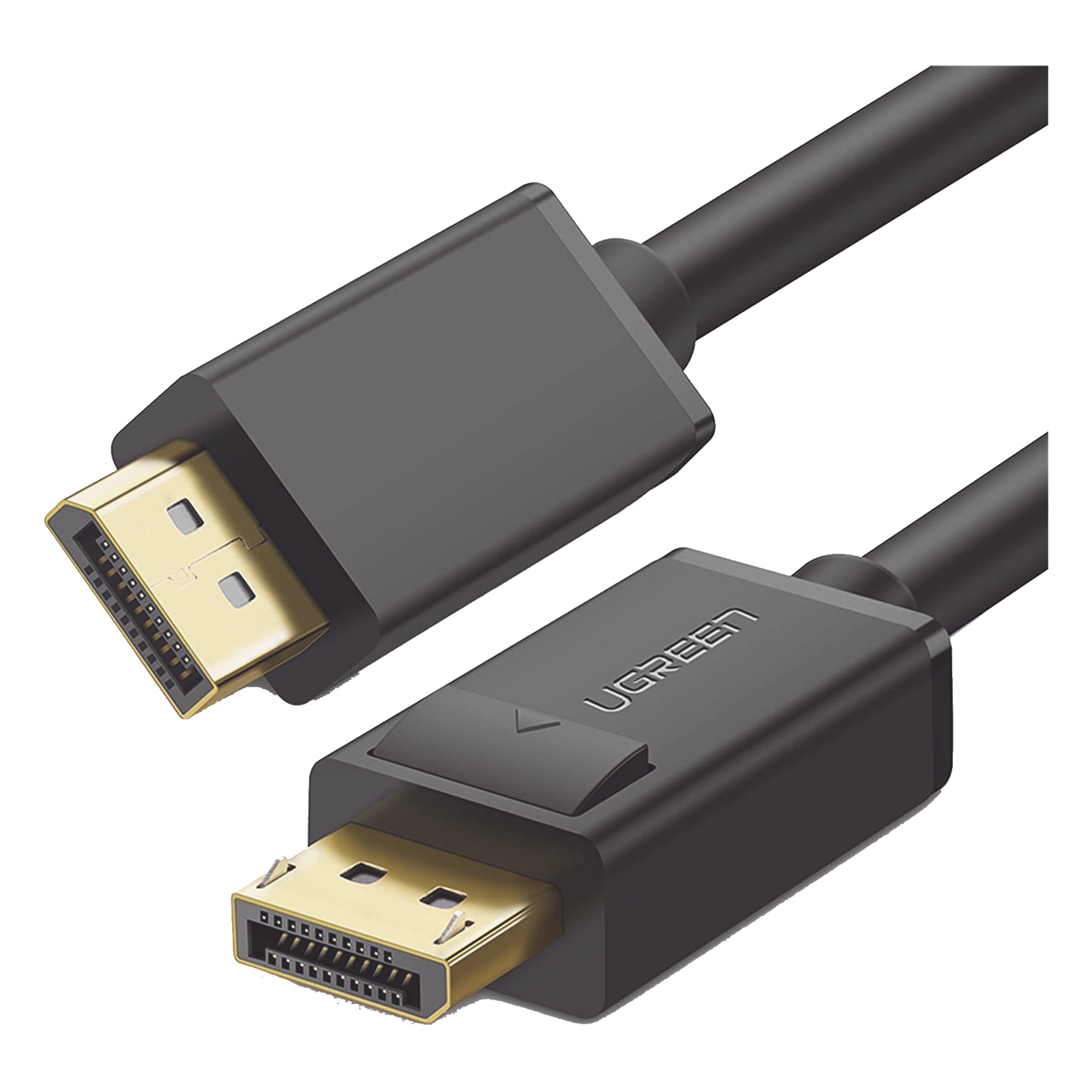 Cable DisplayPort 1.2 Macho a Macho | Longitud 3 Metros (9.84 Pies) | Versión DP1.2 | Soporta 4K@60Hz; 2K@144Hz | Soporta 3D | Color Profundo de 8 y 10 Bits | Blindaje Interno Múltiple | Cobre Estañado 28AWG | Botón de Liberación — UGREEN · SKU 10212