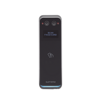 Lector Biométrico Facial (BEW3) / lector de tarjetas Prox EM, mifare, Tarjetas Virtuales por Bluetooth / con protección IP67, IK08