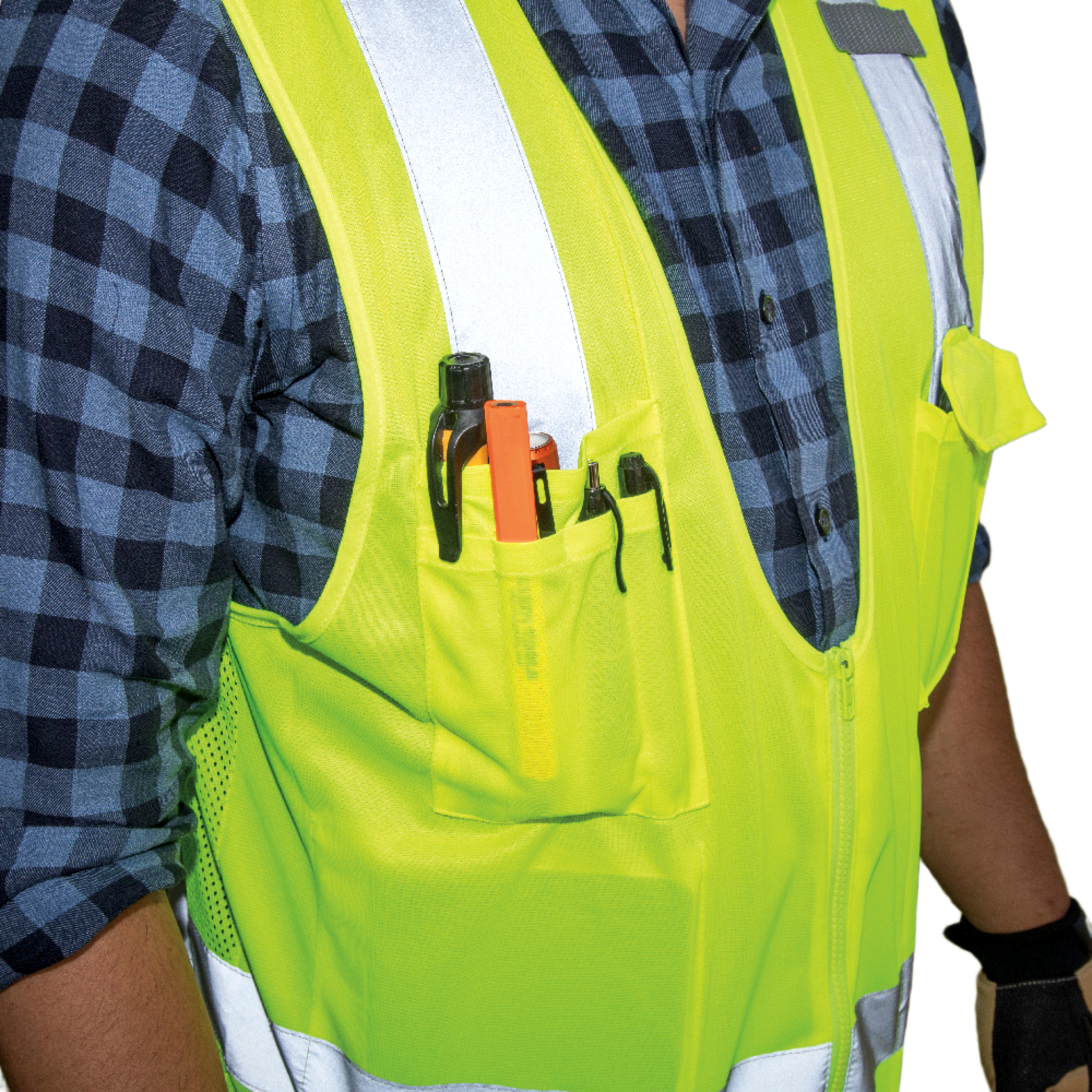 Chaleco d/seguridad reflectanteTalla XL
