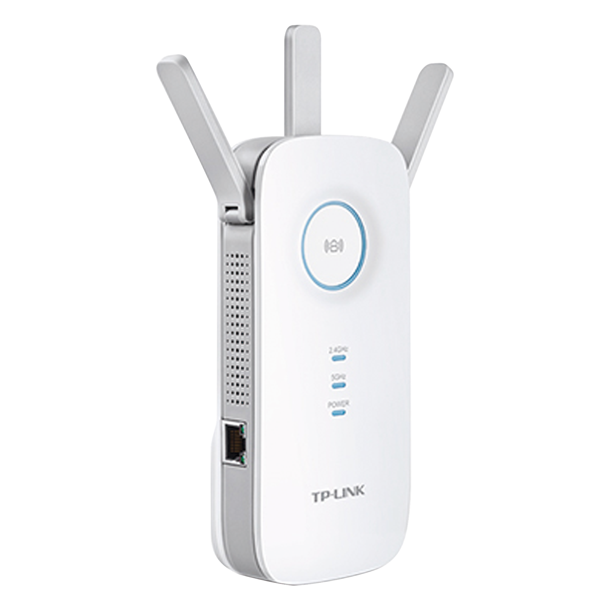 Repetidor / Extensor de Cobertura WiFi AC, 1750 Mbps, doble banda 2.4 GHz y 5 GHz, con 1 puerto 10/100/1000 Mbps, 3 antenas externas