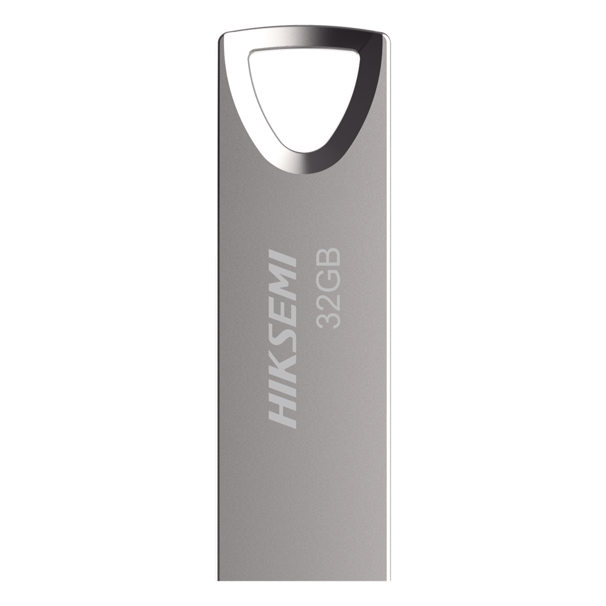 Memoria USB M200 de 32 GB / USB 2.0 / Cuerpo Metálico / Lectura 80 MB/s / Compatible con Windows, macOS, Linux y Android — HIKSEMI by HIKVISION · SKU HS-USB-M200/32G/2.0