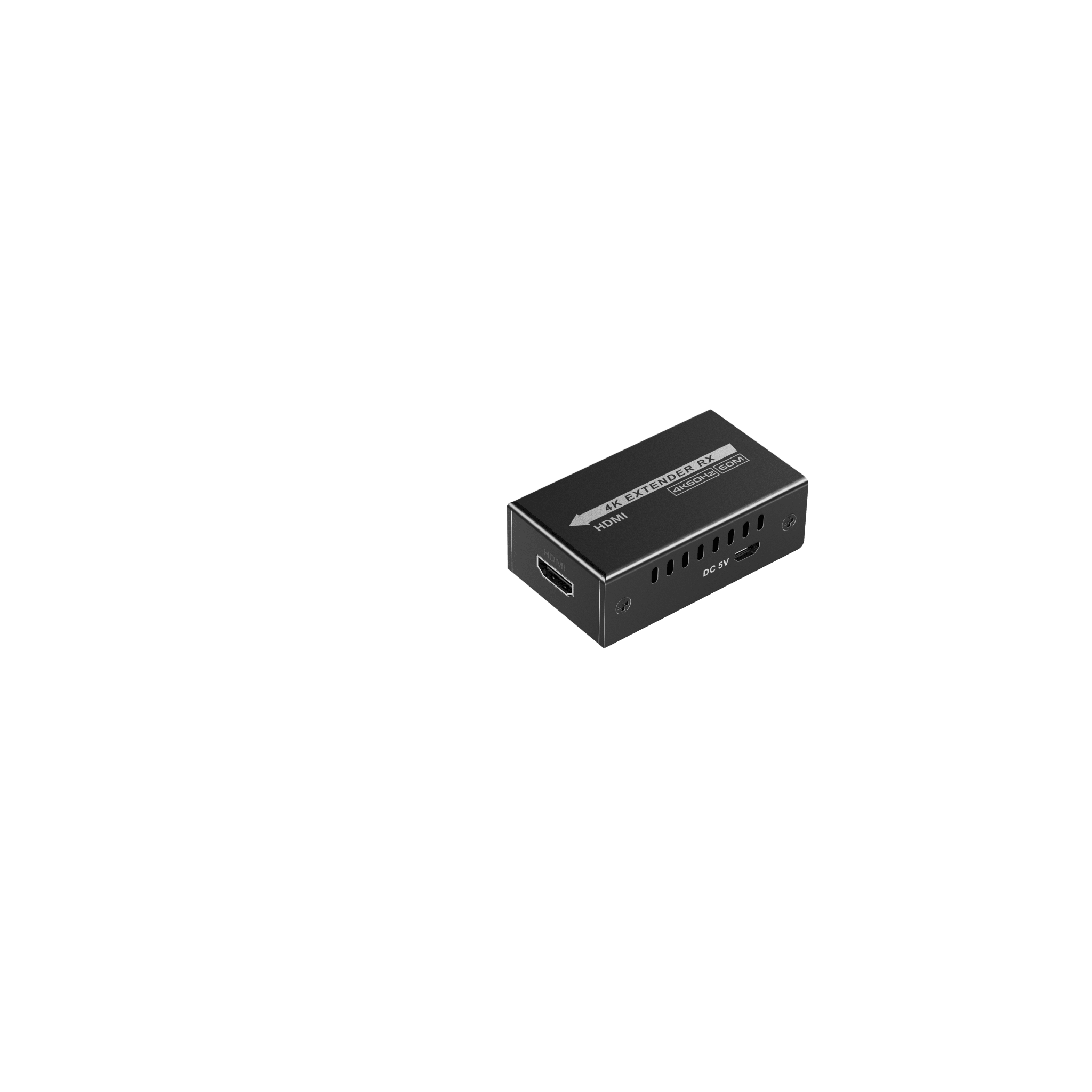 Extensor Mini 4K120Hz USB-C a HDMI | Transmisión 18 Gbps | Distancia 60m 4K@60Hz | HDR10 / HDCP 2.2 | Protección ESD ±8KV | Alimentación por Fuente de Señal
