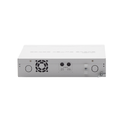 Cloud Router Switch Administrable L3, 8 puertos 10/100/1000 Mbps c/PoE Pasivo ó 802.3af/at, 4 Puertos SFP