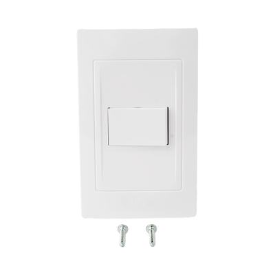 Apagador Escalera Sencillo de 127 V~60 Hz 10 A/ Color Blanco.