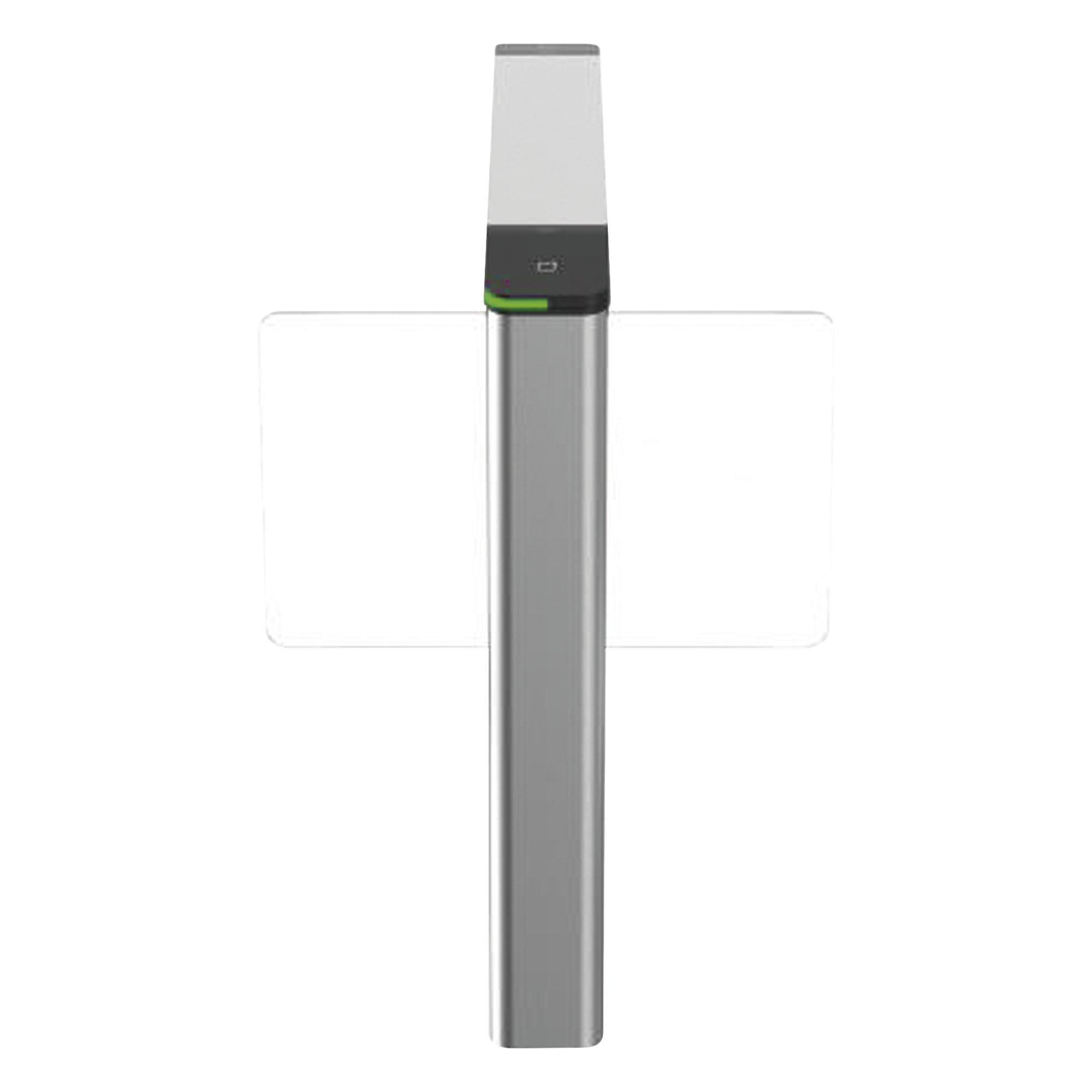 Torniquete Swing CENTRAL Serie 220 para Ampliar Numero de Carriles de 90 cms / Preparación para instalar terminal facial con montaje DS-KAB6ZU1 / 3,000,000 MCBF / 4 Pares de IR — HIKVISION · SKU DS-K3B220LX-M/PG-DP90