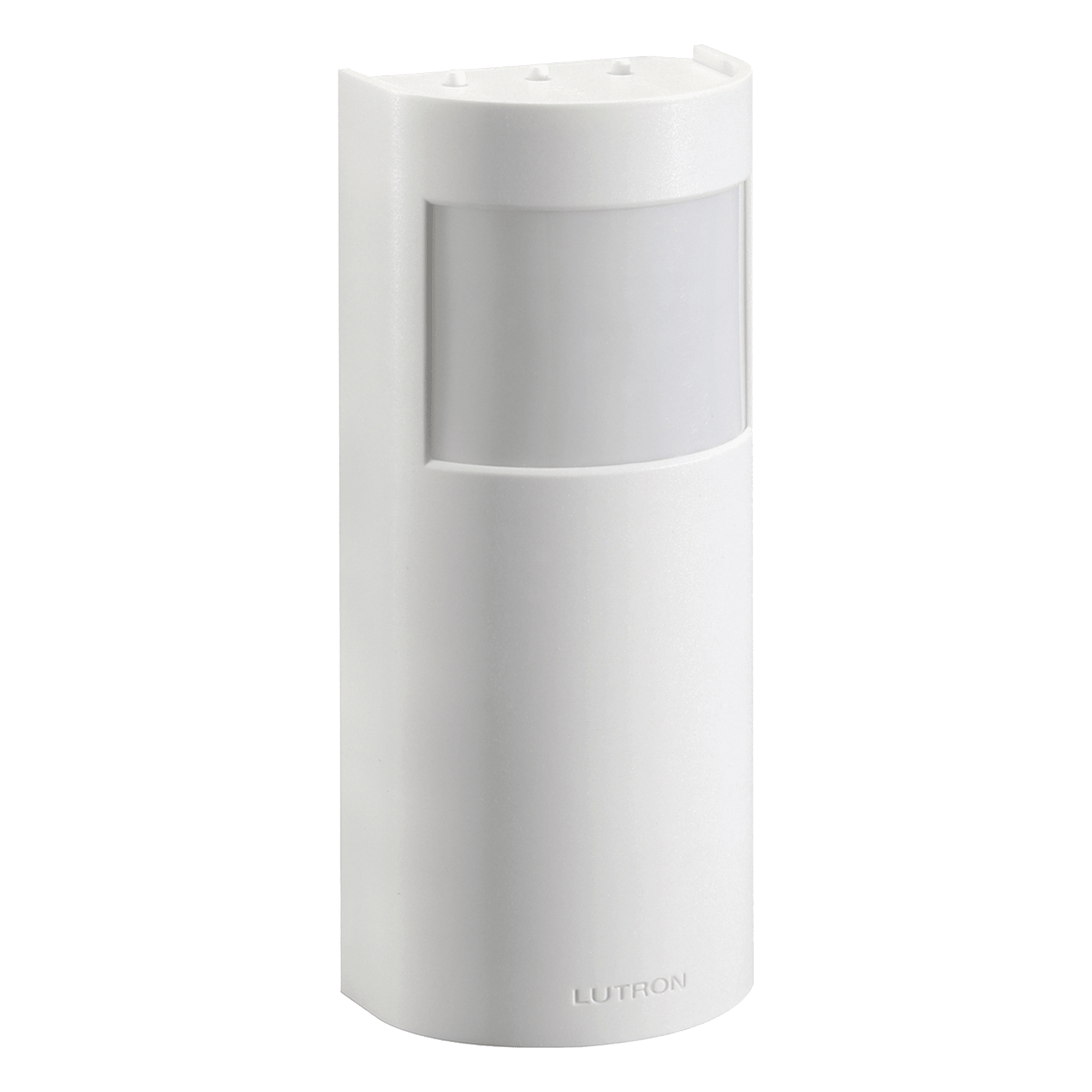Sensor de ocupación y vacancia inalámbrico para pasillo, PIR de haz largo y angosto, cobertura hasta 45.7 m, a batería, compatible con RadioRA 2, RA2 Select, RadioRA 3 y Vive — LUTRON ELECTRONICS · SKU LRF2OHLBPWH