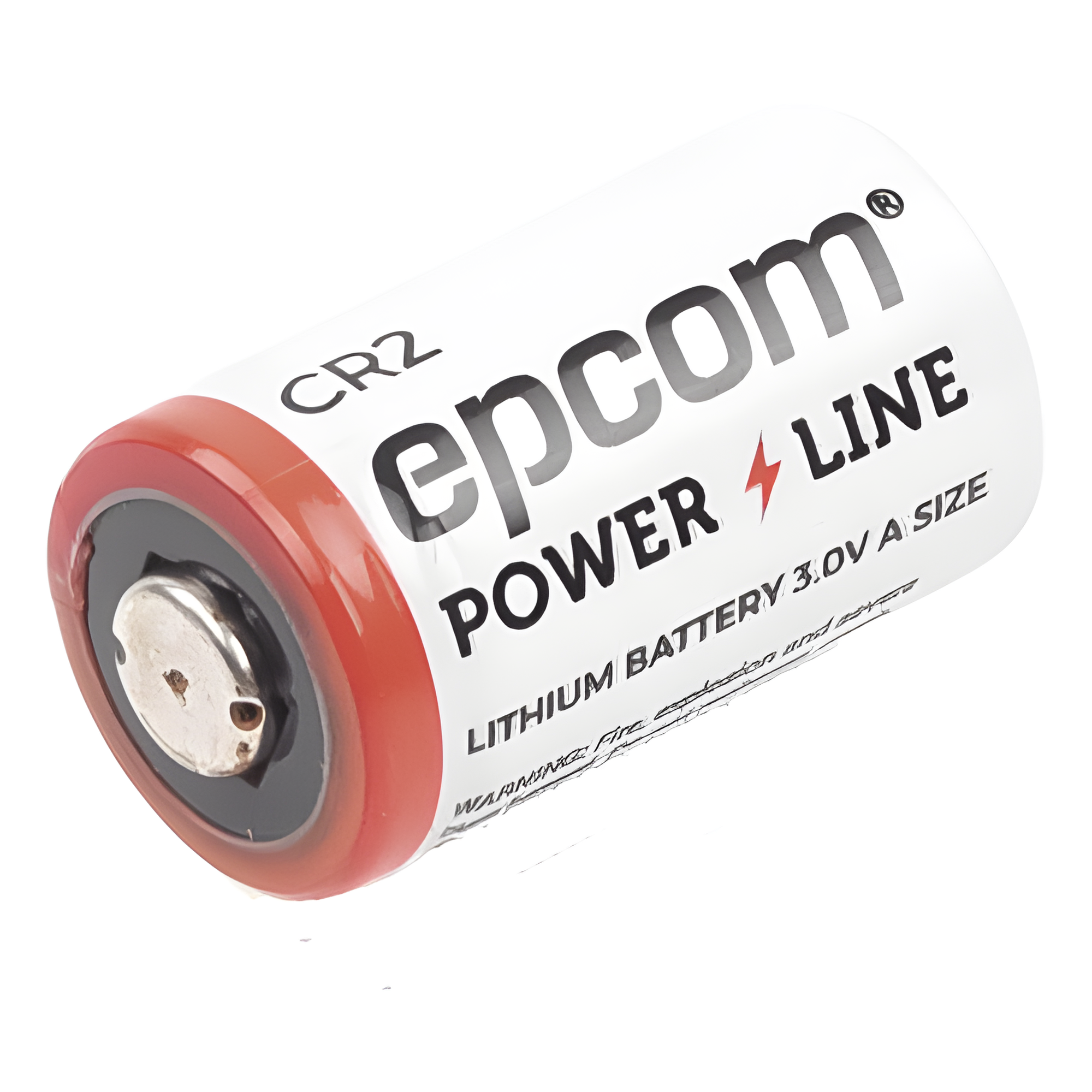Batería de Litio CR2 / 3V / 850 mAh / No Recargable / Sello Hermético Vidrio-Metal / Operación -40°C a +60°C — EPCOM POWERLINE · SKU CR-2