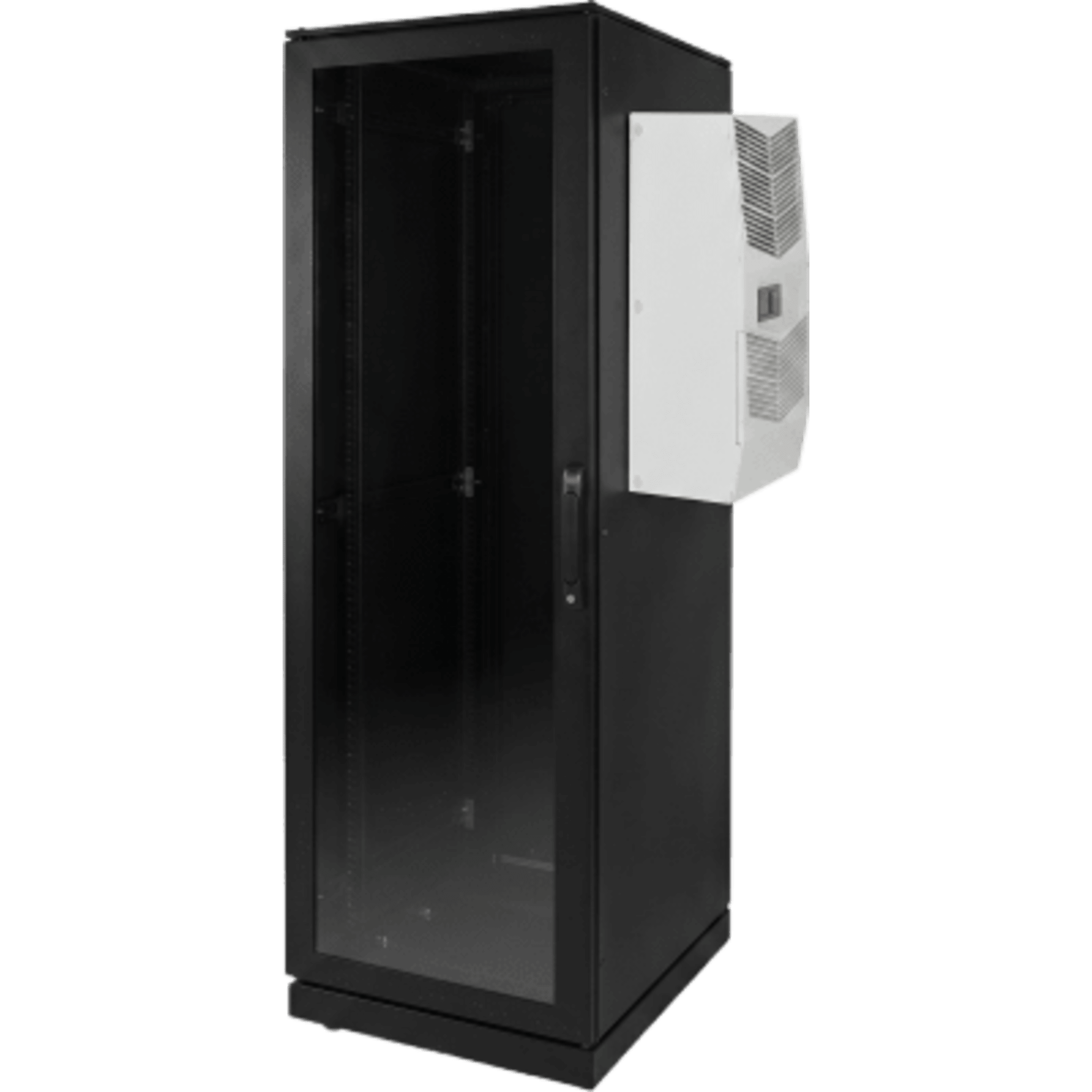 Gabinete de Telecomunicaciones ProLine V/D, 700 mm de Ancho, 800 mm de Profundidad, Compatible Con Aire Acondicionado Tipo G28, 42 UR, Color Negro