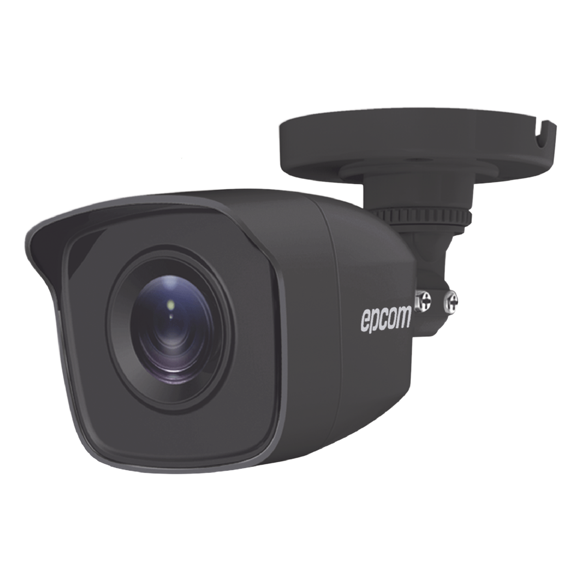 Bala TURBOHD 5 Megapíxel / Lente 2.8mm (85° de Visión) / Exterior IP66 / IR EXIR 20 mts / TVI-AHD-CVI-CVBS / Metal / Color Gris Oscuro