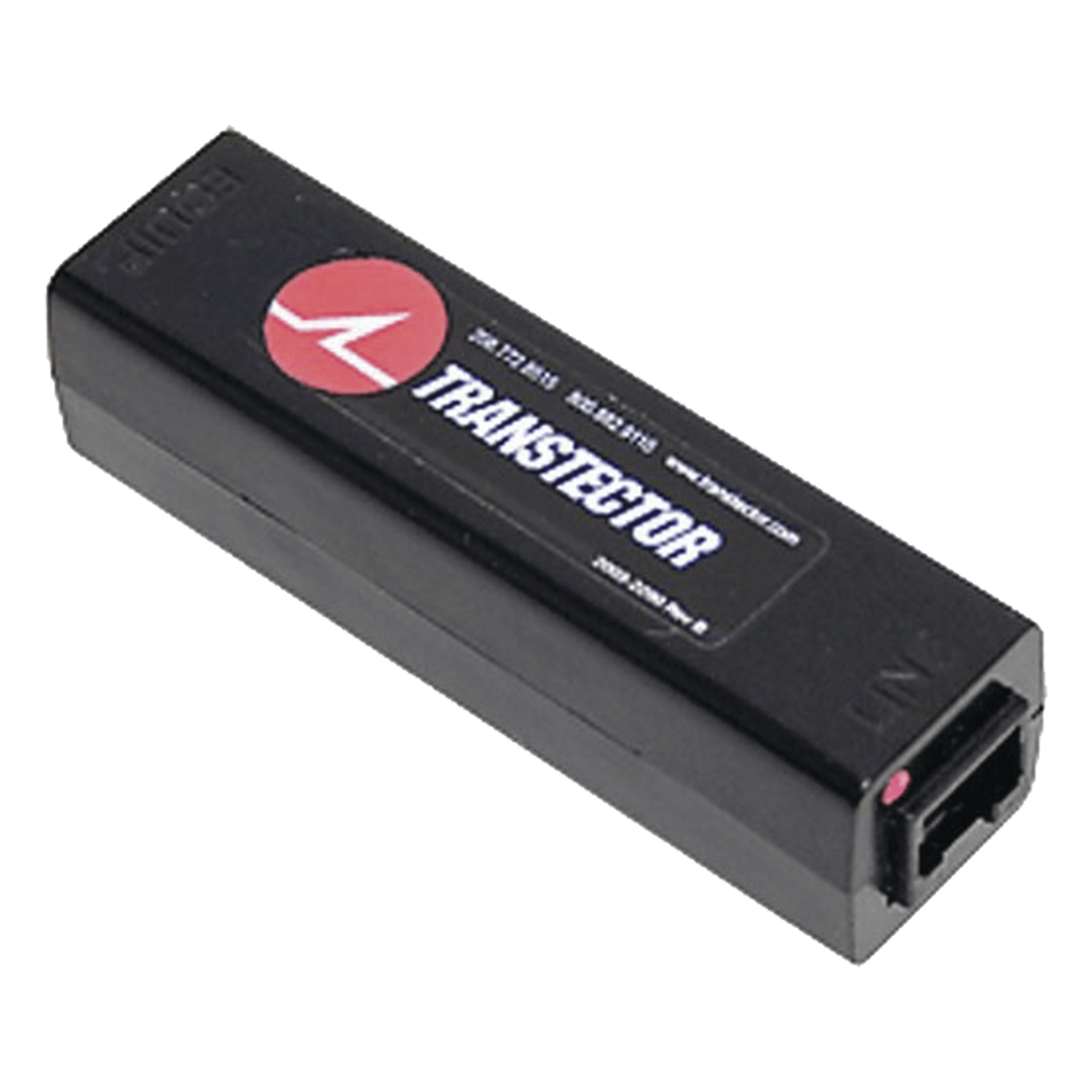 Protector PoE Gigabit Ethernet / Tubo de Gas GDT / 1000 Mbps / RJ45 / Interior / Protección L-G — TRANSTECTOR · SKU T-DPR-GE-POE