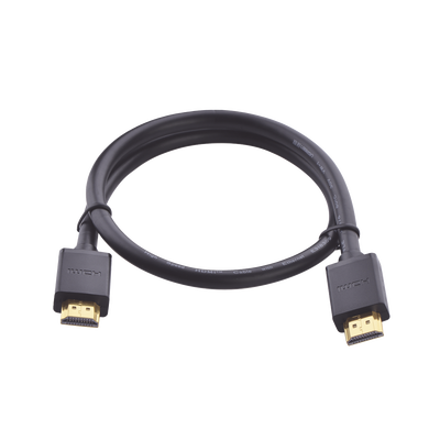 Cable HDMI 2.0 4K@60Hz | 1 Metro (3.28 Pies) | HDR | 3D | HEC (Canal Ethernet HDMI) | ARC (Canal de Retorno de Audio | Color Profundo de 48 Bits | Audio de 32 Canales | HDCP | Dolby True HD 7.1 | 18 Gbps | Múltiple Blindaje | Calidad Premium.