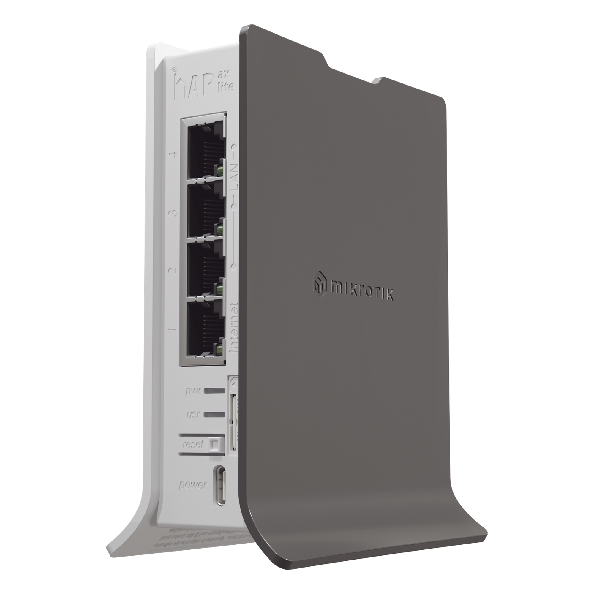 (hAP ax lite LTE6) Router LTE WiFi 2.4 Gen6 bandas LTE (1,3,5,7,8,20,28) — MIKROTIK · SKU L41G-2AXD&FG621-EA