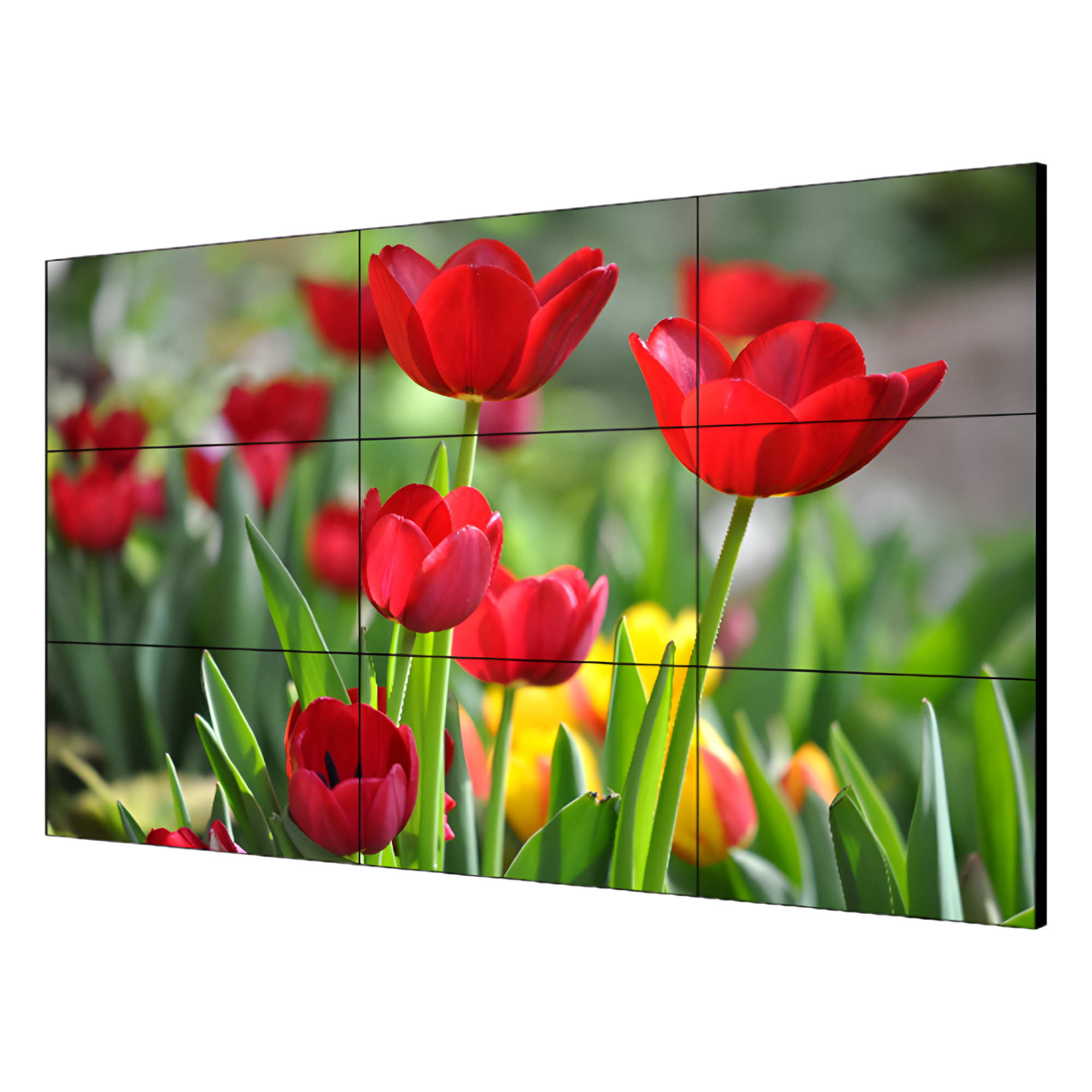 Pantalla LCD 55" para Videowall / Entrada HDMI - VGA - DVI - DP / Monitor Robusto / Bisel Delgado (3.5 mm) / Daisy Chain (Conexion en Cadena sin Software) — HIKVISION · SKU DS-D2055UL-0A