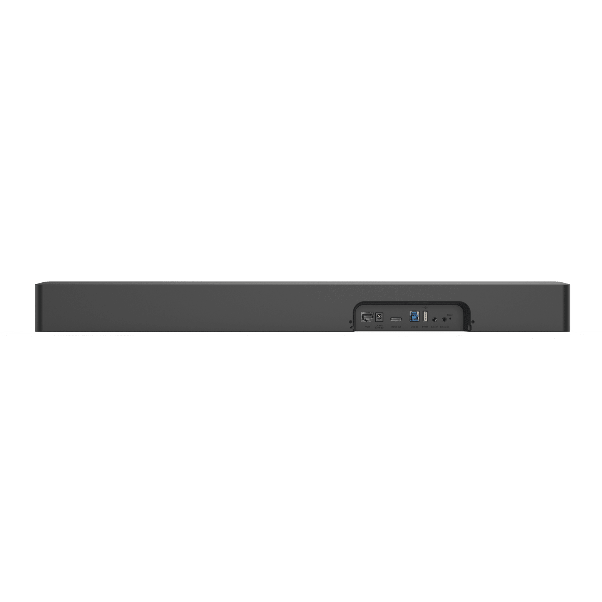 Barra de Videoconferencia Todo-en-Uno / 4K 30 fps / Doble Lente 48 MP / Alcance de Audio 6 m (19.7 ft) / 8 Micrófonos MEMS / Parlantes Estéreo 20W / USB, HDMI, Wi-Fi, Bluetooth
